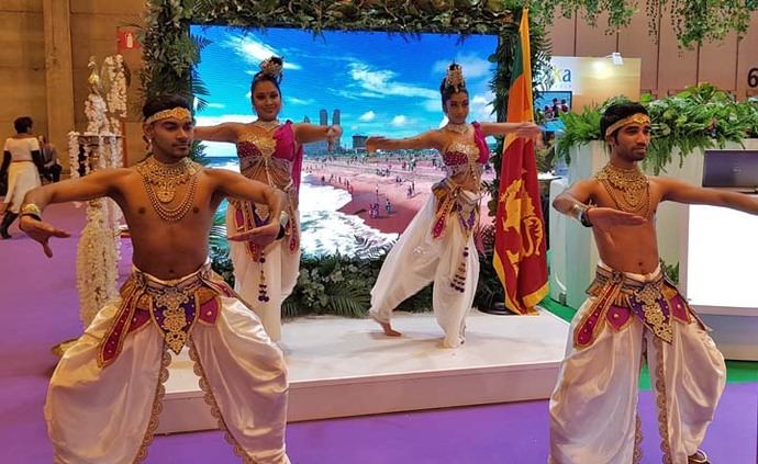 Grupo de Danza Sri Lanka en FITUR 2018