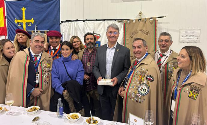 El Congreso Europeo de Cofradías Enogastronómicas reunió en O Grove a representaciones de siete países