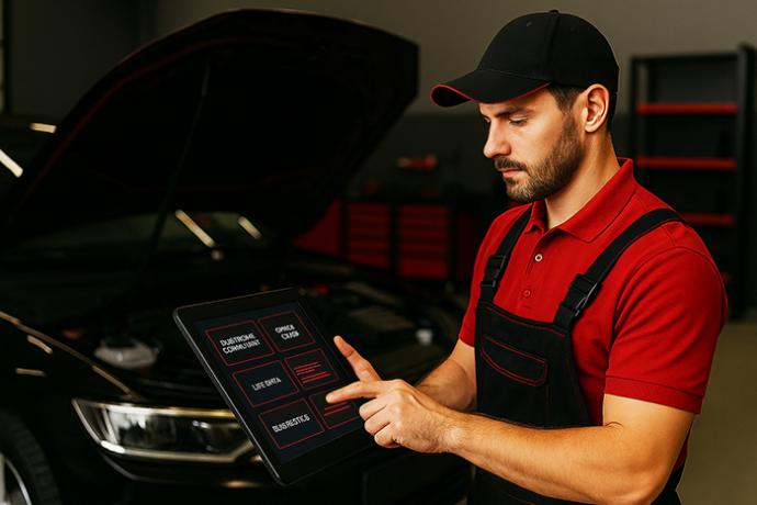 Dentro de un taller moderno: así ha cambiado la electrónica del automóvil