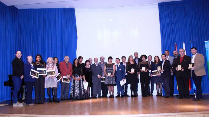 ACUDEBI celebra gala de entrega “Premios Pluma de Oro a la Cultura 2019”