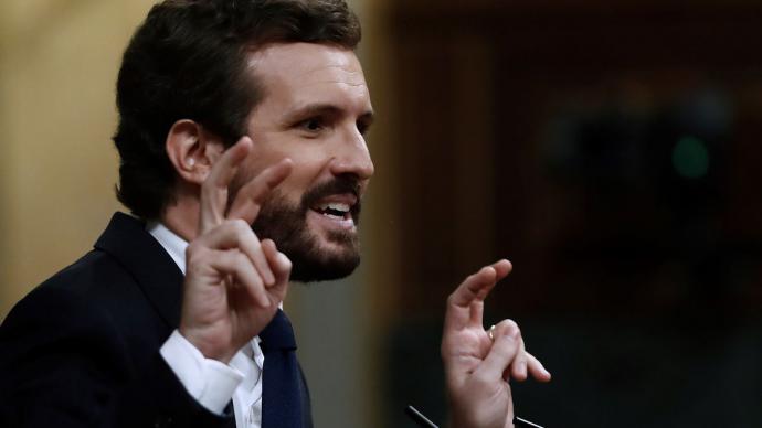 Casado asegura no estar 'cómodo' en 'el extremismo' un día después de vincular al Gobierno con 'asesinatos' en Venezuela