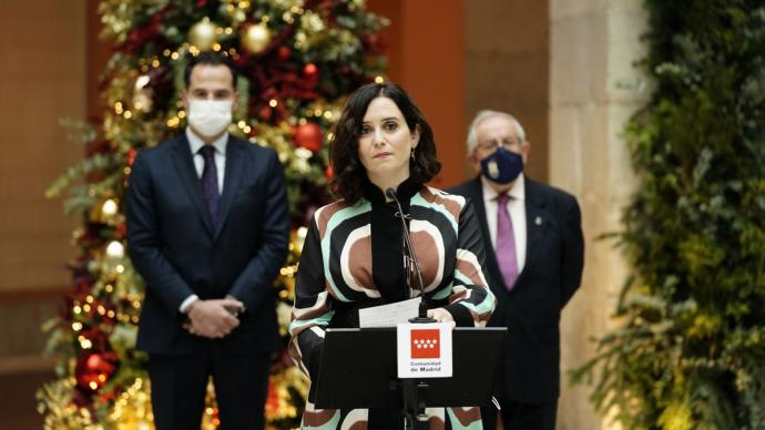Ayuso, sobre el hospital de pandemias y la armonización fiscal: 'Los catalanes pagan 34 ‘zendales’ en impuestos'