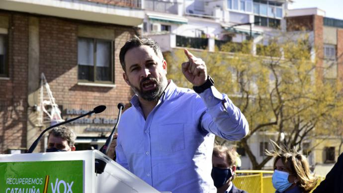 El presidente de Vox, Santiago Abascal DAVID_OLLER_BONILLA 