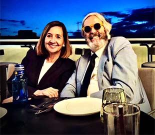 Susana Arregui y Luis Magán, amigos fieles 