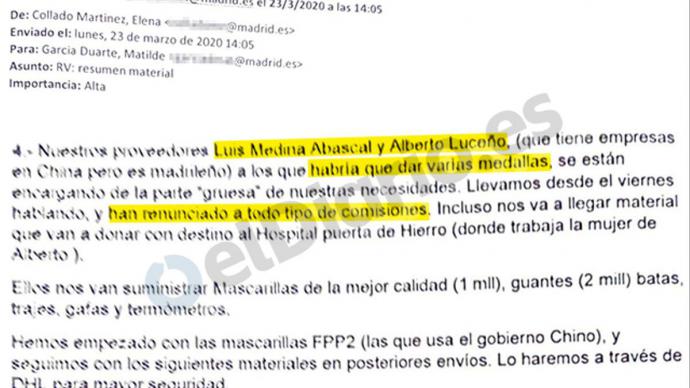 Los 'mails' del Ayuntamiento: “Habría que dar varias medallas a Medina y Luceño. Han renunciado a comisiones”