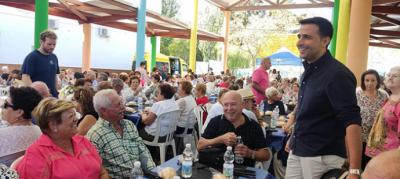 Cerca de 400 mayores de 11 municipios de la provincia participan en el primer encuentro comarcal