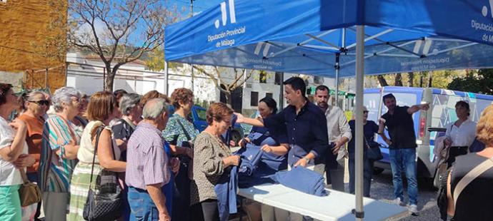 Cerca de 400 mayores de 11 municipios de la provincia participan en el primer encuentro comarcal