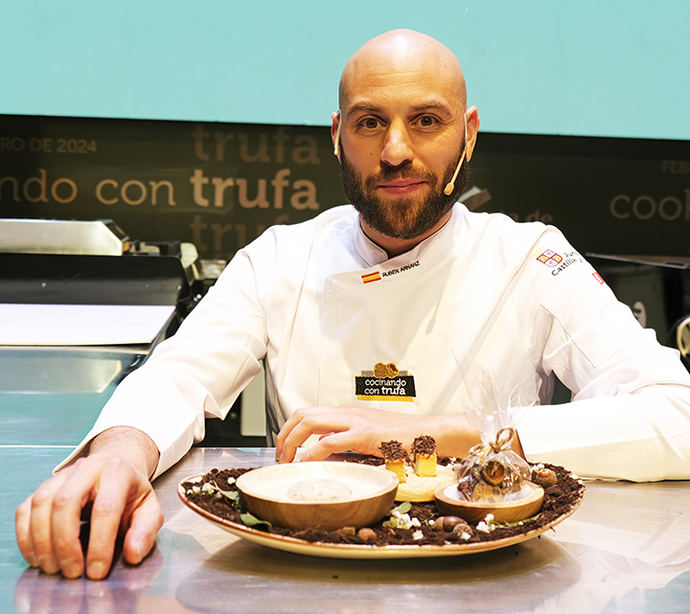 Rubén Arnanz, el chef ganador.