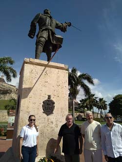 Blas de Lezo, bravo marino español defensor de Cartagena de Indias
 