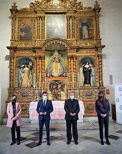 Cabildo de Tenerife y Obispado restauran el Retablo de Nuestra Señora de la Consolación, en Santa Cruz de Tenerife