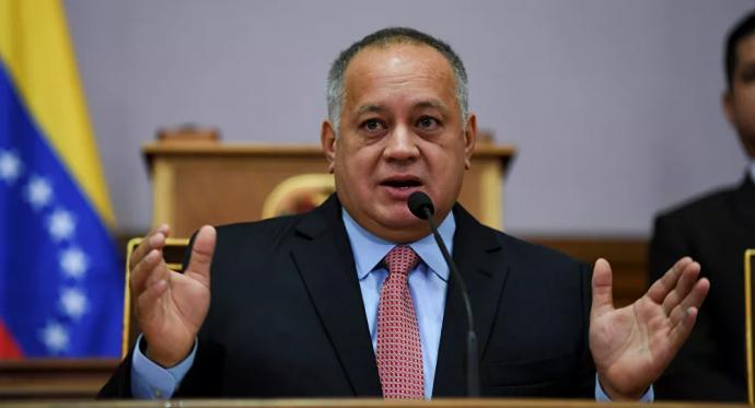 El presidente de la Asamblea Nacional Constituyente (ANC) de Venezuela, Diosdado Cabello