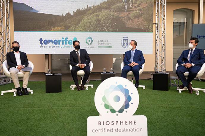 Tenerife recibe la certificación Biosphere, que avala su esfuerzo por la sostenibilidad del destino