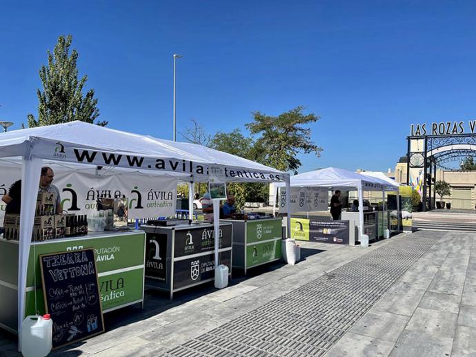 Los productos agroalimentarios de Ávila Auténtica vuelven a la Feria Verde de Las Rozas