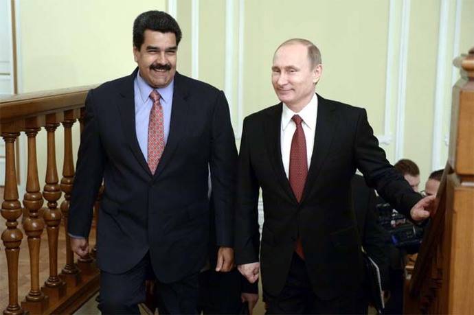 Maduro y Putin (Imagen de archivo)