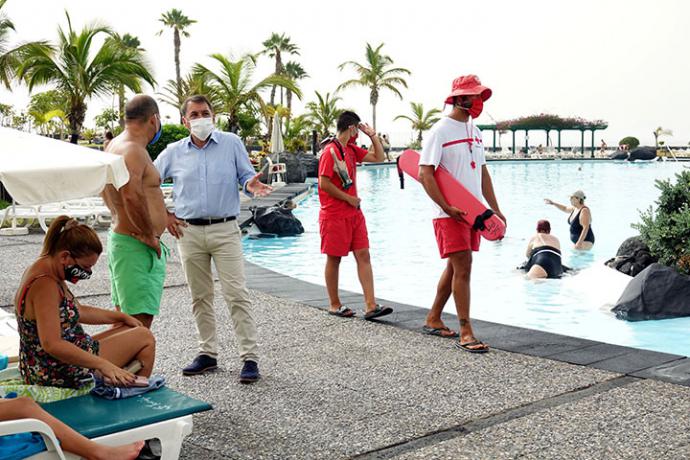 El Parque Marítimo de Santa Cruz de Tenerife ha acogido a 123.575 visitantes en los últimos tres meses