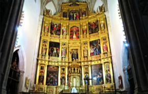 “El retablo de Yepes (1616) es una de sus trabajos más destacados. Fue encargado por la parroquia y se contrata por un máximo de 1000 ducados lo que supone la cifra más alta que conocemos de sus encargos, con un promedio de 736 reales de la época cada lienzo”.