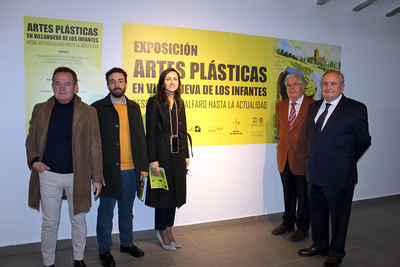 Inaugurada la exposición ‘Artes Plásticas en Villanueva de los Infantes