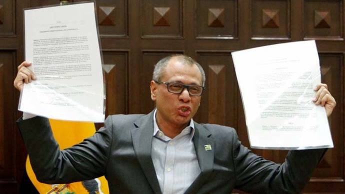 Jorge Glas, ex vicepresidente de Ecuador