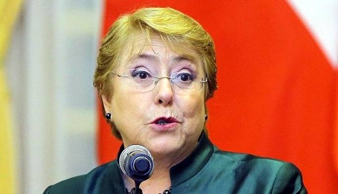 Michelle Bachelet, presidenta de Chile