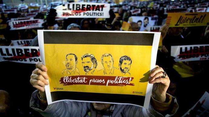 Inicia cuenta regresiva para elecciones de Cataluña con candidatos presos