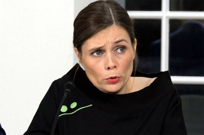 Katrín Jakobsdóttir primera ministra de Islandia
