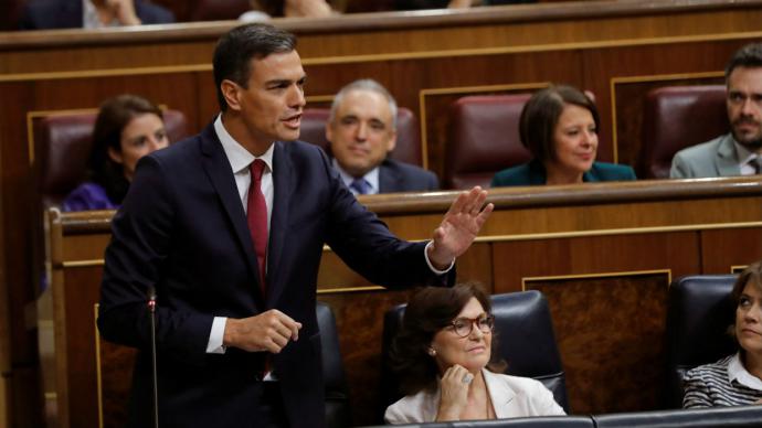 Pedro Sánchez, presidente del Gobierno