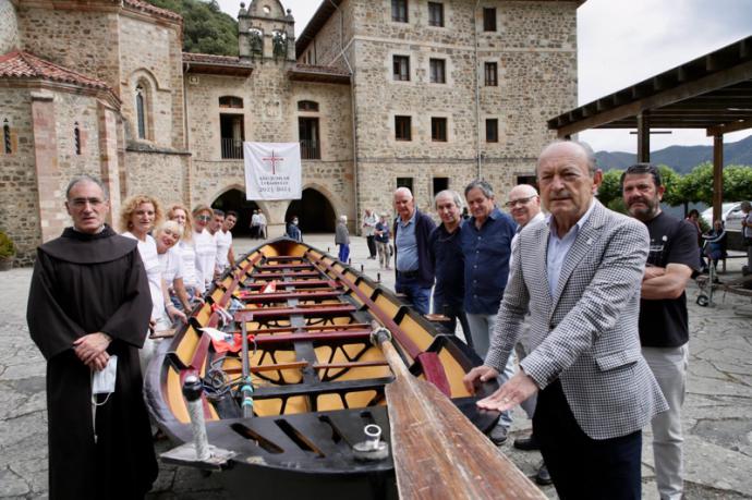 La trainera ‘Liébana’ divulgará el Año Santo por los ríos y mares de Europa