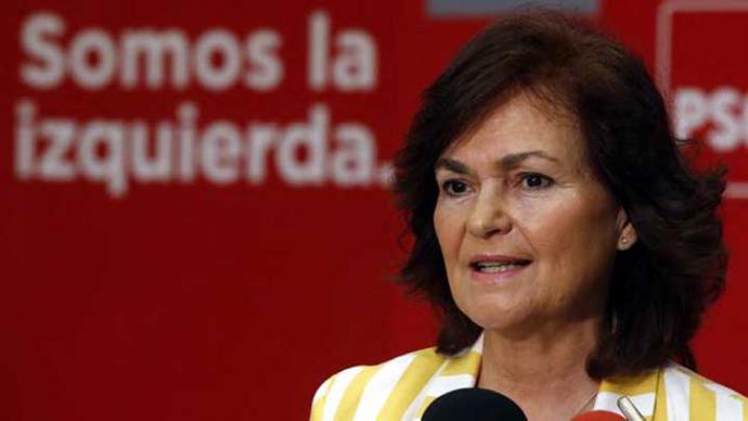 Carmen Calvo será vicepresidenta del Gobierno de Pedro Sánchez 