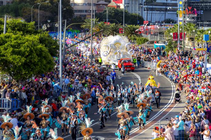 El Carnaval de Santa Cruz de Tenerife vivirá este martes 5, uno de sus actos más tradicionales y concurridos