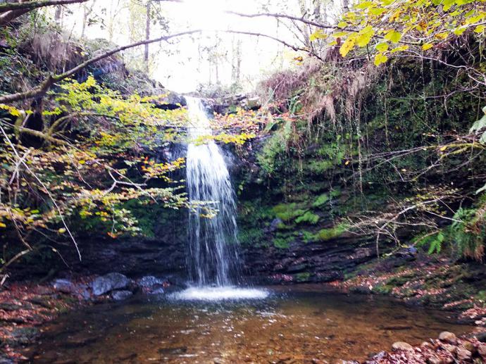 Las Cascadas de Lamiña, importante atractivo turístico del valle de Cabuérniga