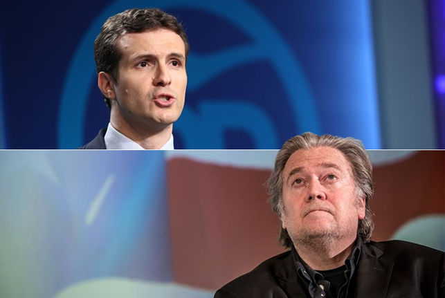 La alianza de extrema derecha que impulsa Steve Bannon en Europa apunta a Pablo Casado