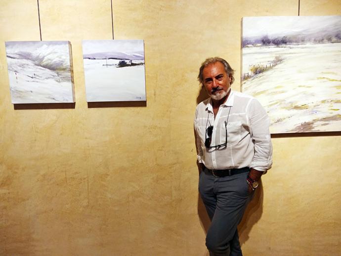 Marnay muestra sus oleos en el Espacio de Arte Contemporáneo de Villapresente
