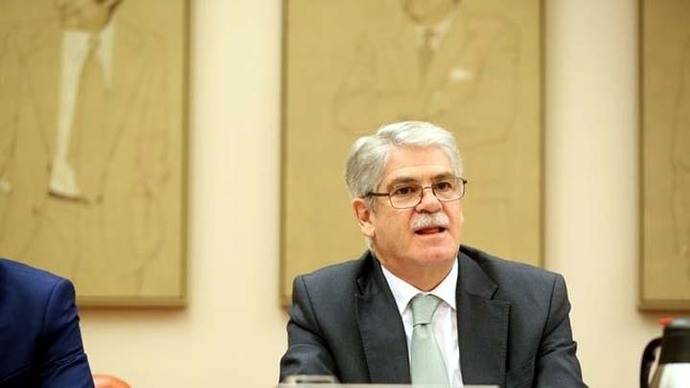 El ministro de Exteriores, Alfonso Dastis