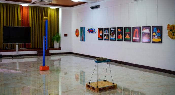 Domingo De Famara expone “ASTRO-PEZ”. 2025 en el Real Club Náutico de Arrecife