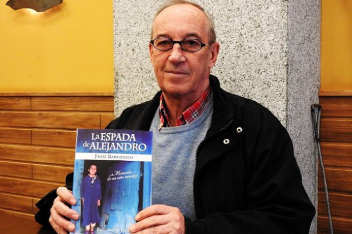Jaime Barrientos, autor de 'La espada de Alejandro'