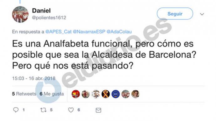 Veinte días de empleo y sueldo para el comisario cesado por insultar en Twitter a políticos de izquierdas y nacionalistas