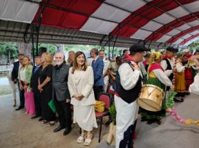 “Creo que he sido un buen embajador de esta comunidad”, dijo Pedro Sobrado durante el Pregón del Día de Cantabria