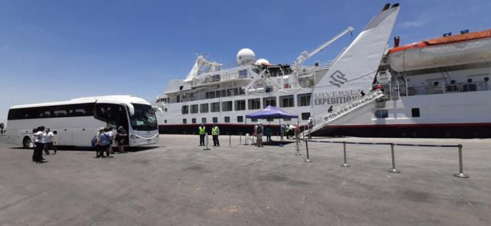 CHILE: Arica recibe casi tres mil turistas en cinco cruceros