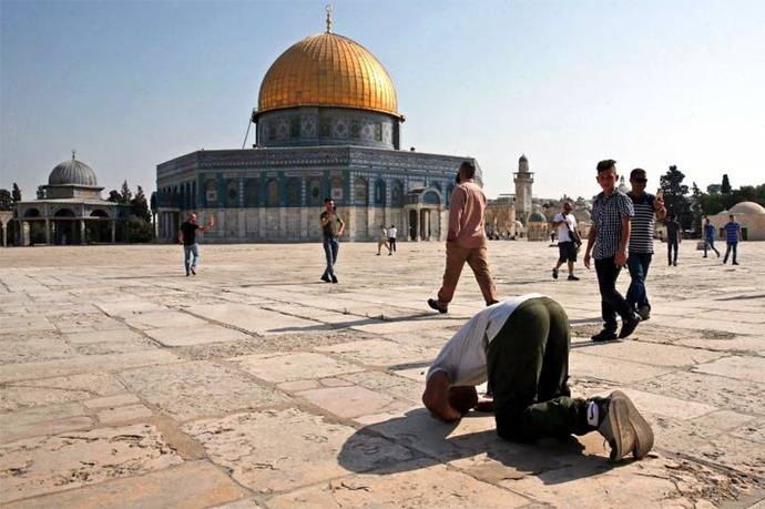 La explanada de las mezquitas es uno de los ejes centrales del conflicto