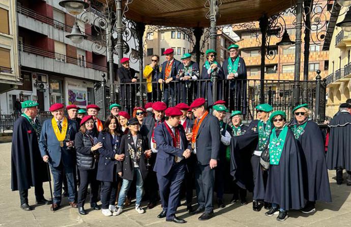 Cantabria participó en el Gran Capítulo de la Morcilla de Beasaín