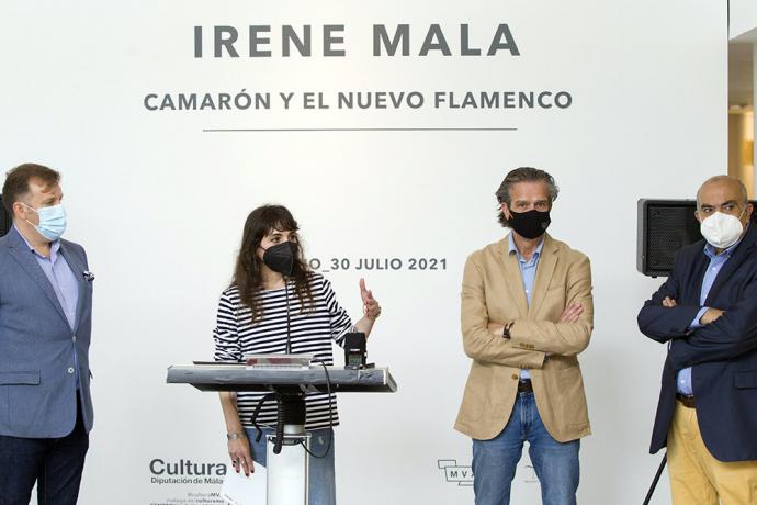 El espacio expositivo Pacífico 54 de la Diputación acoge la muestra ‘Camarón y el nuevo flamenco’ de la ilustradora sevillana Irene Mala