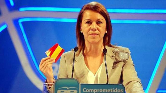 La ex secretaria general del Partido Popular, María Dolores de Cospedal