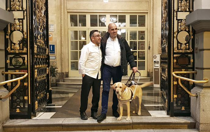 José Luque, Jonatan Armengol y Kalo. Foto: Pedro Grifol