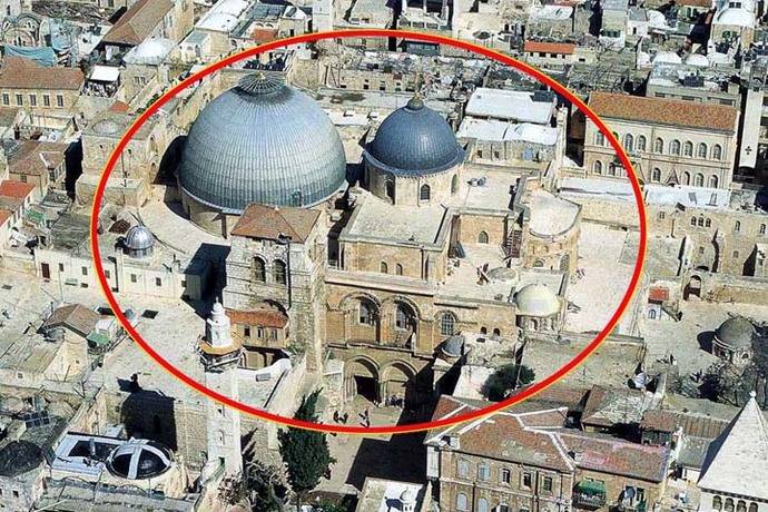 Jerusalén, Una ciudad para el culto cristiano copto armenio, melquita, ortodoxo o católico