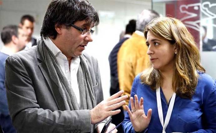 Puigdemont y Pascal en una imagen de archivo