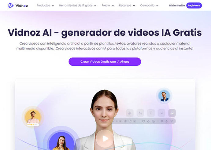 Generador de Videos IA: La Revolución de Contenido Audiovisual con Vidnoz