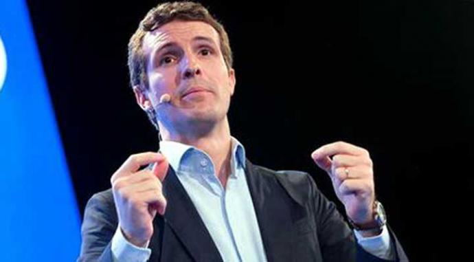 Pablo Casado, líder del PP