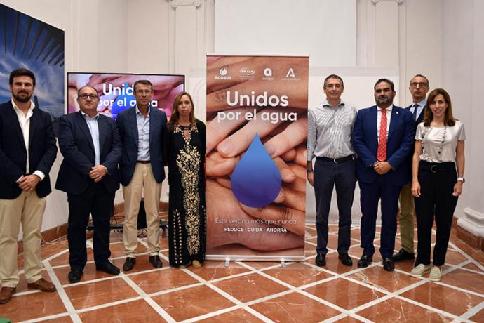 La Junta y las empresas públicas de agua de Málaga y Campo de Gibraltar ponen en marcha la campaña “Unidos por el agua”
