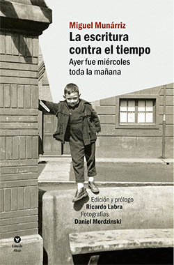 Miguel Munarriz, autor del libro “La escritura contra el tiempo”