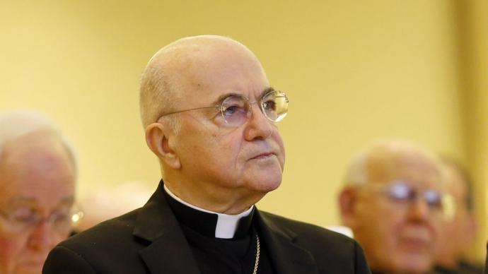 Carlo María Viganò, ex nuncio en Estados Unidos RD 